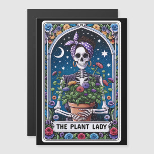Tarot-Kartenmagazin "Die Pflanze Lady" Magnetkarte