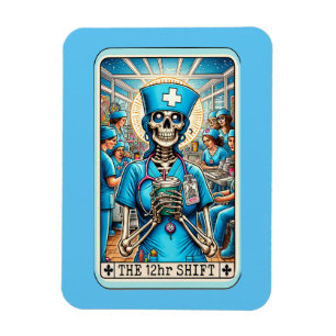 Tarot-Kartenmagazin für Nurse 12 Stunden Magnet