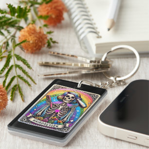 Tarot-Kartensammlung für den Friseur Schlüsselanhänger