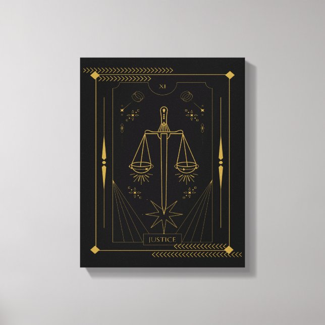 Tarot Leinwanddruck (Vorderseite)
