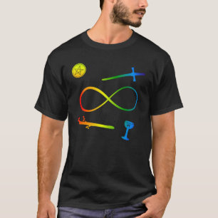 Tarot Lemniscate: Der Regenbogen "Magician & Eleme T-Shirt