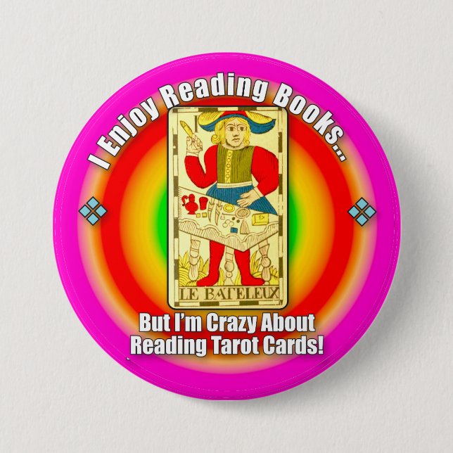Tarot Lover Button (Vorderseite)