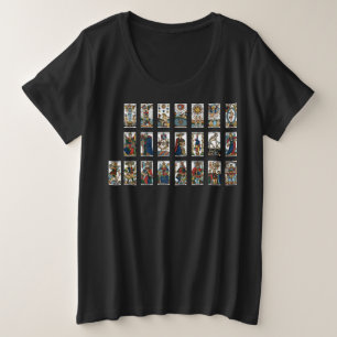 Tarot Major Arcana Große Größe T-Shirt