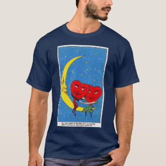 Tarot-Mond und Lieblingskarte T-Shirt