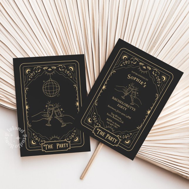Tarot Mystic Junggeselinnen-Abschied Einladung (Von Creator hochgeladen)