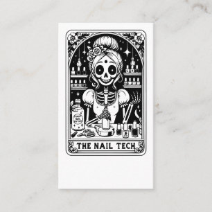 Tarot Nail Technician Business Card Visitenkarte