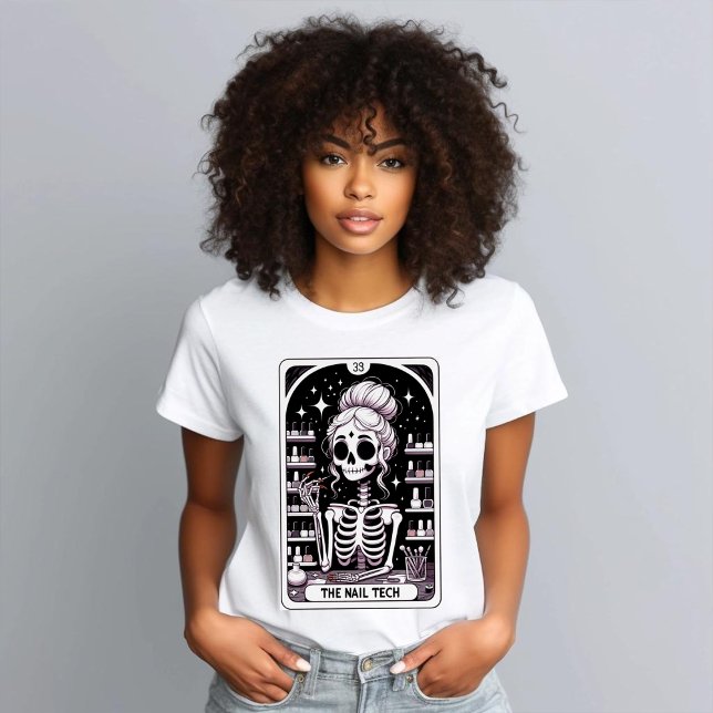 Tarot Nail Techniker Tri-Blend Shirt (Von Creator hochgeladen)