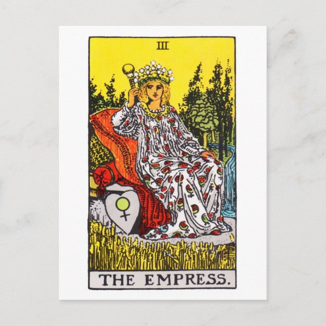 Tarot Postkarte (Vorderseite)
