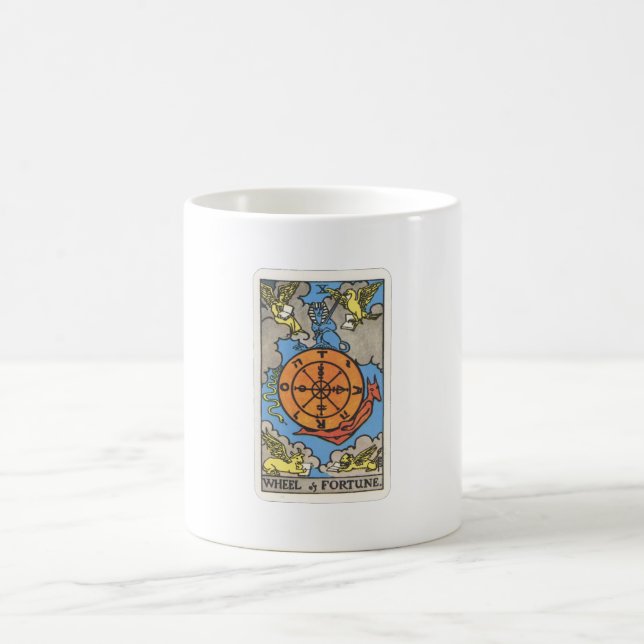 Tarot Rad  des Schicksals Wheel of Fortune Tasse (Mittel)