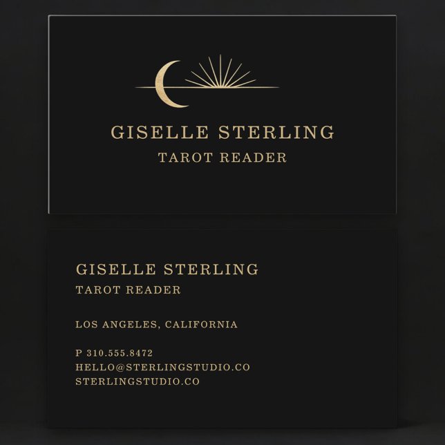 Tarot Reader Visitenkarte (Von Creator hochgeladen)