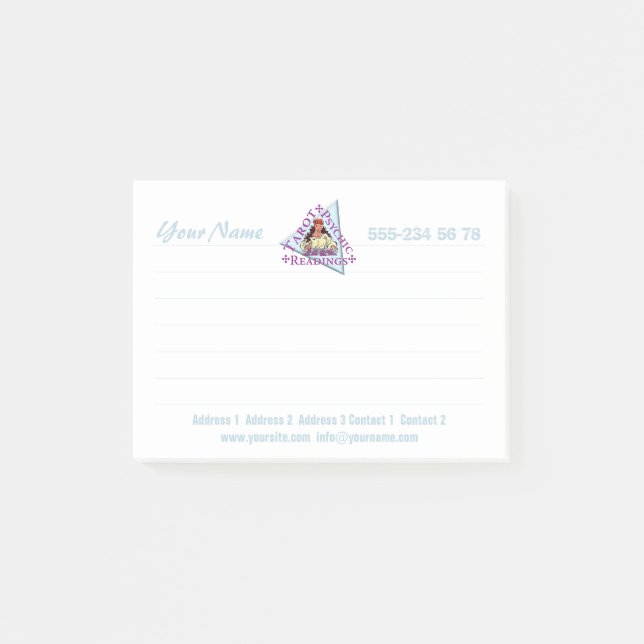 Tarot Reading - PostIt - Notizen (Vorderseite)