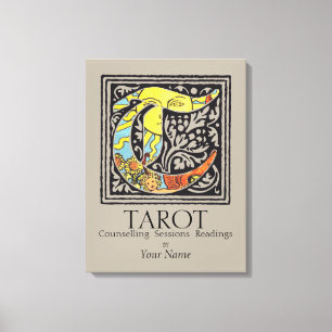 TAROT Sessions, Beratung, - gepanzerte Canvas Leinwanddruck