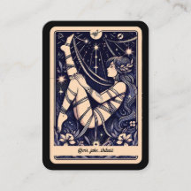 Tarot shibari boho Visitenkarte individuell anpass