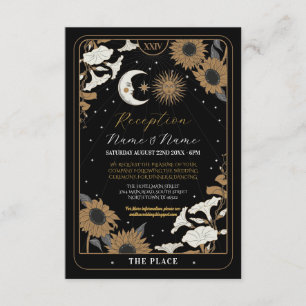 Tarot Sun Moon - Hochzeitkarten Begleitkarte