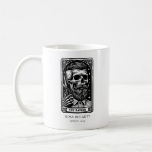 Tarot Thema Vintag Barber Kaffeetasse