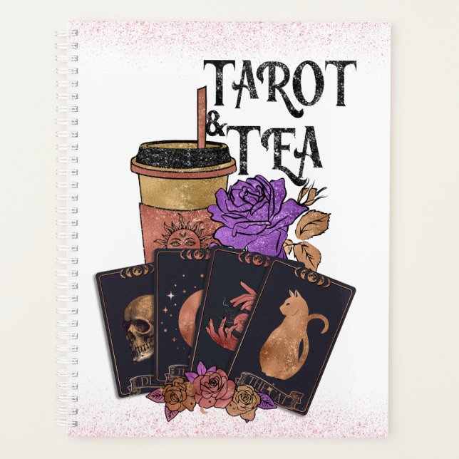 Tarot und Tee Planer (Vorderseite)