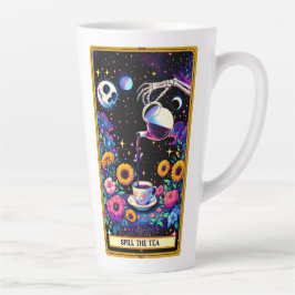 Tarot verschüttet Tee-Tasse Milchtasse