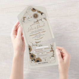 Tarot Wedding & UAWG Sun Moon Aligned Einladung