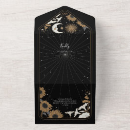 Tarot Wedding & UAWG Sun Moon Aligned Einladung