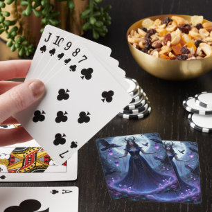 Tarot Whimsisch Sternzeichen Hexe Himmel Mond Magi Spielkarten