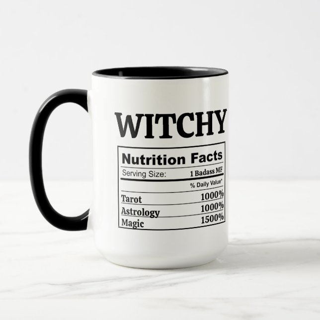 Tarot Witch Astrology Lovers Feminist Liberal Gift Tasse (Links)