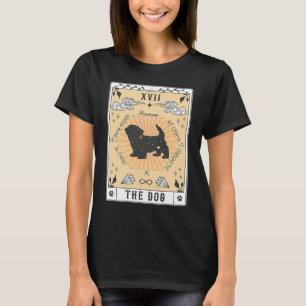 Tarotkarte Der Hund Havenese Himmelsraum Galaxie T-Shirt