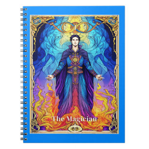 Tarotkarte Der Magier Notizblock