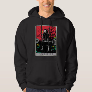 Tarotkarte  Gym-Krafttraining Toter Mann Fitness Hoodie