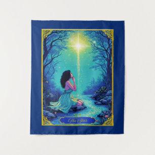 Tarotkartenillustration, Der Stern Wandteppich