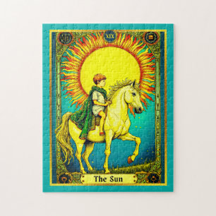 Tarotkartenillustration, Die Sonne Puzzle