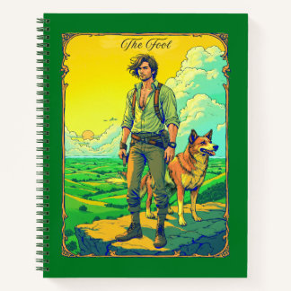 Tarotkartenillustration, The Fool Journal Notizbuch