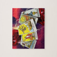 Tarotkartenpuzzlespiel