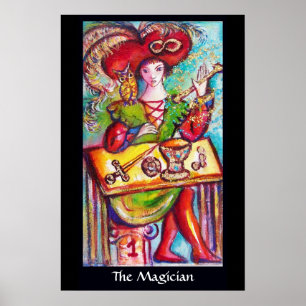 TAROTS DER VERLORENEN SCHATTEN /DER MAGIER POSTER