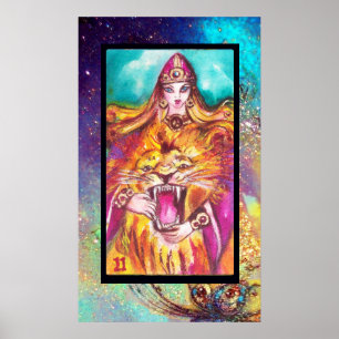 TAROTS DER VERLORENEN SCHATTEN / STÄRKE FORTITÜDE POSTER