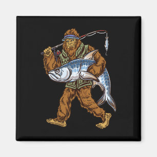 Tarpon-Angeln Bigfoot Angler  Magnet