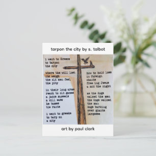 Tarpon Die Stadt Kunst Poesie Postkarte