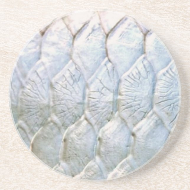 Tarpon durch PatternWear© Getränkeuntersetzer (Vorne)