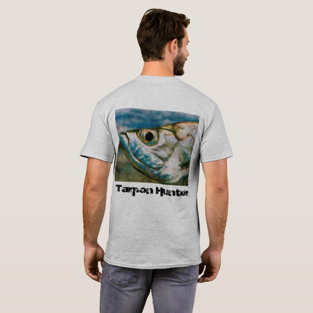 Tarpon-Jäger T-Shirt (Schwarz voll)