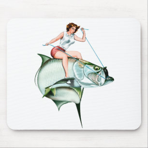 Tarpon Rider Mousepad