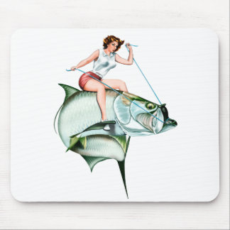 Tarpon Rider Mousepad