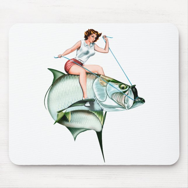 Tarpon Rider Mousepad (Vorne)