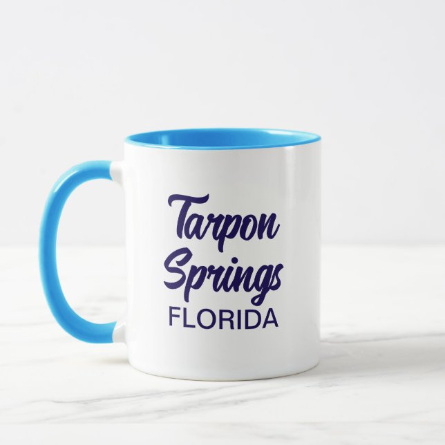 Tarpon Springs Florida Kaffeetasse (Links)