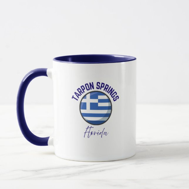 Tarpon Springs Florida Kaffeetasse (Links)