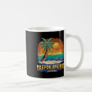 Tarpon Springs Florida Vintag Distressed Souvenir Kaffeetasse