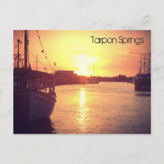 Tarpon Springs Postkarte