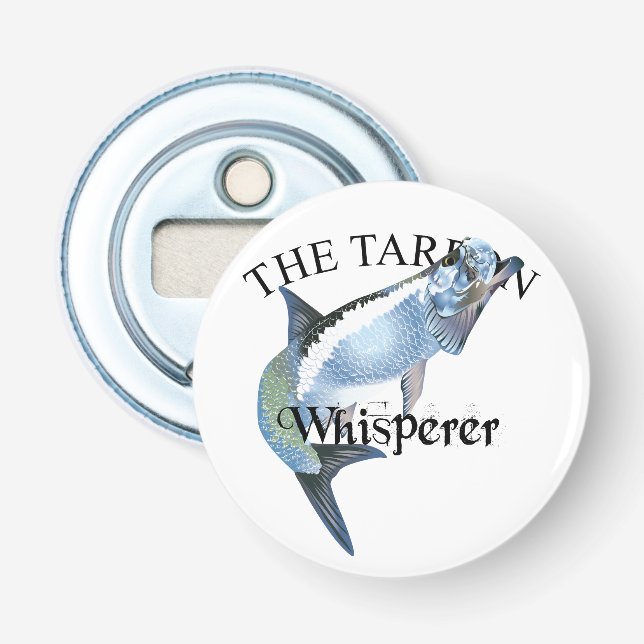 Tarpon Whisperer Flaschenöffner (Vorderseite)