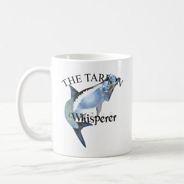 Tarpon Whisperer Kaffeetasse (Links)
