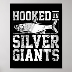 Tarpun-Angeltour - Silver Tarpon Angler - Fisch Poster