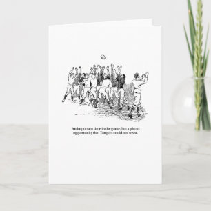 Tarquin und die Foto-Gelegenheit Karte