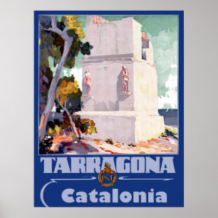 Tarragona, Katalonien, Spanien Poster